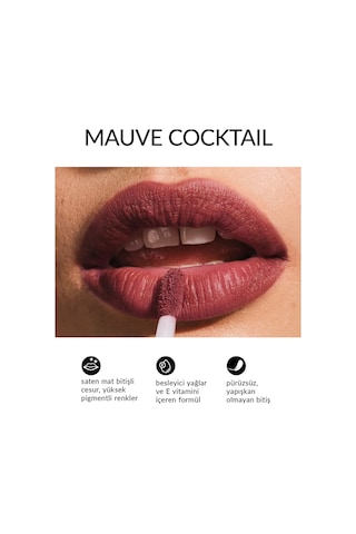 Avon Ultra Colour Ultra Likit Mat Ruj Mauve Cocktail