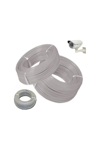 Fury Cctv Kablo Güvenlik Kamera Kablosu 2+1 0.5mm 100m Metre