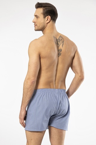 Cacharel 1113 Erkek Poplin Boxer-Mavi - M