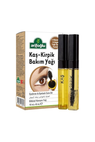Arifoğlu Kaş & Kirpik Bakım Yağı 10 + 10 Ml 2'li Avantaj Paketi Mıchu