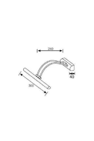 6w Krom Flüt Aplik 6500k Beyaz Işık Diğer