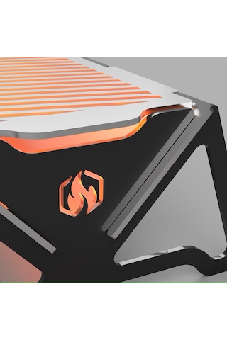 Mini Kamp Mangalı Portatif Taşınabilir Bez Çantalı