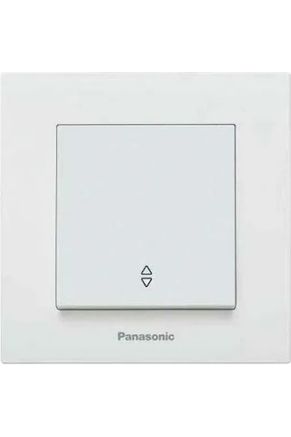 Panasonic 1 Tuşlu Geçiş Anahtarı, Çerçeveli 398470011