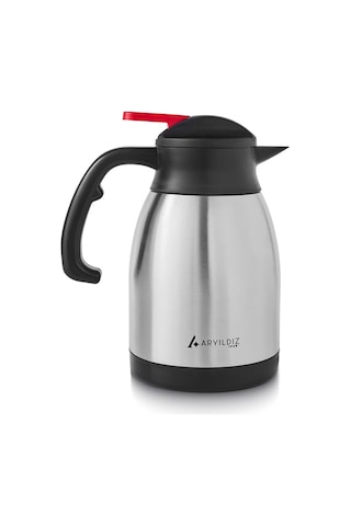 Aryıldız 153ar274149 Power 1.5 L Termos İnox Açık Gri