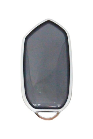 Gma Keys Togg T10x T10f 3 Tuşlu Smart Nano Koruma Anahtar Kılıfı Gri Gümüş Silver Renk Yüksek Kalite