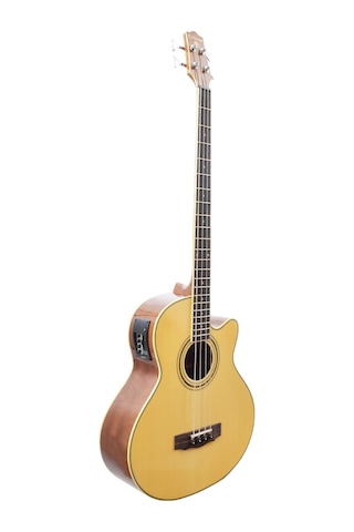 Extreme Xab80eq4 Elektro Akustik Bas Gitar - 4 Telli Profesyonel - Eq Serisi 4-band Ekolayzer Ve Dahili Akort Cihazı, Kesik Kasa Cutaway Tasarımı, Zengin Bas Harmonikleri Uyum: 4 Telli Standart Bas Gitar