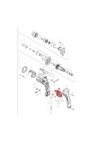 Makita FS4000 Şalter Tetik Switch Ürün Kodu 650614-1