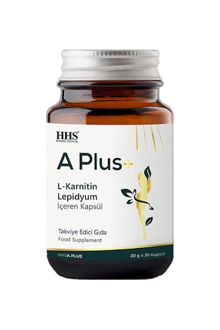 Hhs A Plus+ L-carnitine Lepidium İçeren Kapsülü 30 Kapsül X 12 Kutu