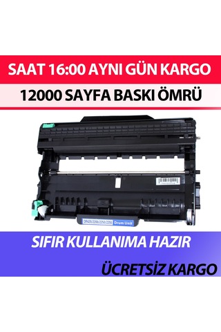 For Brother Hl-2130 Uyumlu Drum Ünitesi 12000 Sayfa Baskı Ömrü