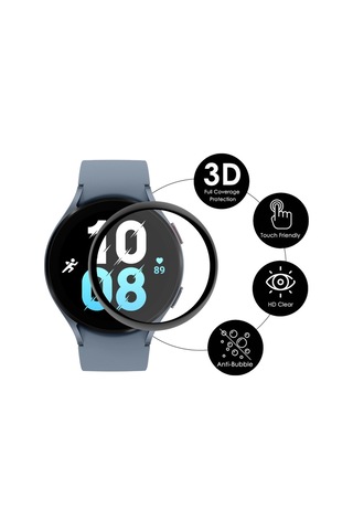 Samsung Galaxy Uyumlu Watch 5 44mm Ekran Koruyucu 3d Kavisli Full Kaplam