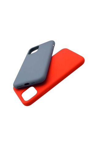Apple Uyumlu iPhone 11 Kılıf Zore Silk Silikon Pembe
