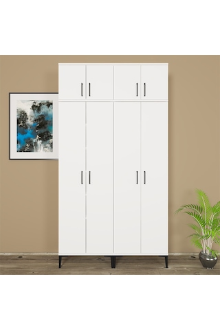 Kalender Dekor Alba-1-3-4-4 Alb01 Portmanto Vestiyer Ayakkabılık