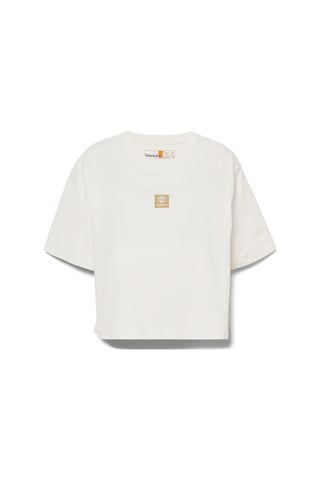 Timberland Short-sleeve Tee Vıntage Whıte Kadın T-shirt Beyaz