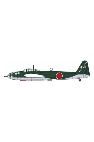 Hasegawa 2494 1/72 Ölçek, Kugisho P1y1 Ginga Frances Type 11, Savaş Uçağı Plastik Model Kiti