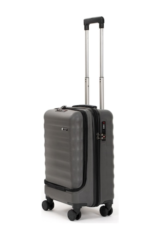Vega Laptop Bölmeli Lux Kabin Boy Valiz Antrasit
