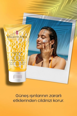 Elizabeth Arden Eight Hour Sun Defense Yüksek Koruyucu Yüz Güneş Kremi SPF 50 PA+++ 50 ML