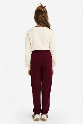 Defacto Jogger Fıt Penye Bordo Kız Çocuk Pantolon G0337a8/br115 Bordo