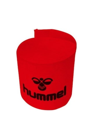 Premium Hummel Captaın24 Armband Kırmızı Kaptanlık Pazu Bandı Oyuncu Aksesuar Antrenor