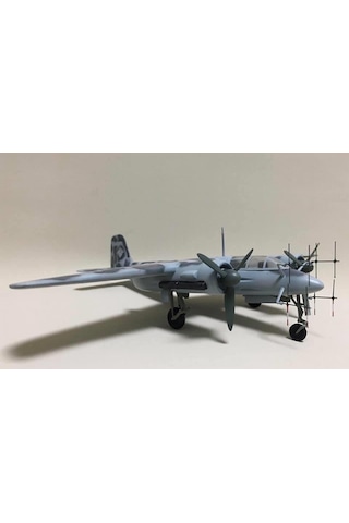 Focke Wulf Ta 154 Moskito Pm Model Gece Avcı Uçağı Demonte Plastik Maketi