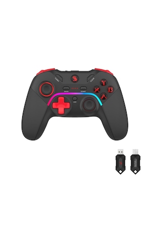 A4 Tech Bloody Gpw70 Rgb 2.4ghz Kablosuz&usb Pc Android Switch Ps3 Sports Black Siyah Gamepad