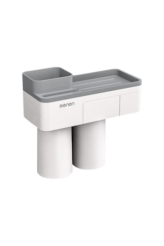 Geeksen Menen Diş Fırçası Askısı Duvar Tipi, Banyo Ve Lavabo Organizatörü - Diş Fırçası Ve Bardak Askılığı Diğer