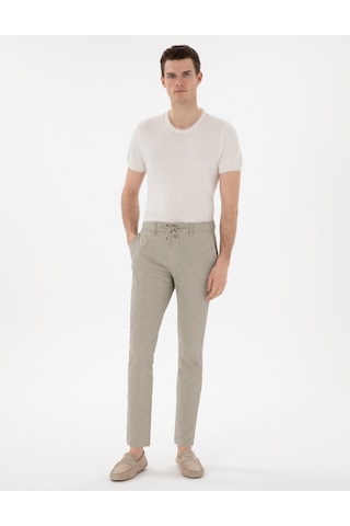 Pierre Cardin Erkek Haki Pantolon Kanvas-chino 50305235-vr027 Haki