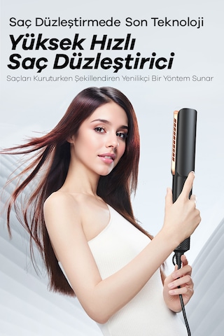 Veryfit Airstrait Yüksek Hızlı Hava Üflemeli Saç Düzleştirici