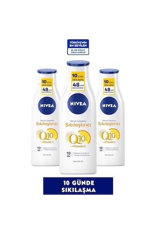 Nivea Q10 Vücut Sıkılaştırıcı Losyon 250 Ml X3 Nivea Q10 Vücut Sıkılaştırıcı Losyon 250 Ml X3