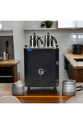 Kutlu Titanium 2 Demlikli Elektrikli Çay Kazanı