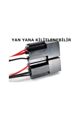 4 Kablolu Güç Röle Soketi 80a Kalın Bacak Fiş Uyumlu