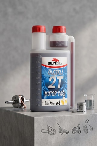 Suroil Ölçekli 2t Zamanlı Motor Yağı 1l
