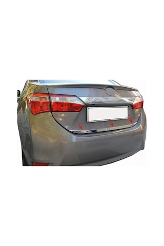 Toyota Corolla Krom Bagaj Alt Çıta 2014-2018 Arası