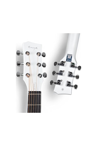 Enya Nova Go Wh Beyaz Renk Akustik Gitar