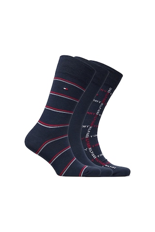 Tommy Hilfiger Tommy Hılfıger Erkek 3'lü Çorap 701224445-001 701224445-001 Çok Renkli