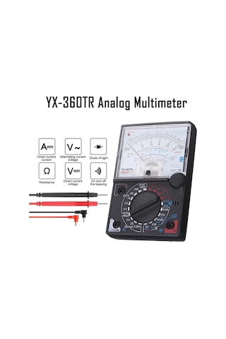 Samwa Yx-360tr E-l-b Analog Ölçü Aleti İbreli Multimetre Elektrik Elektronik Ölçüm Cihazı
