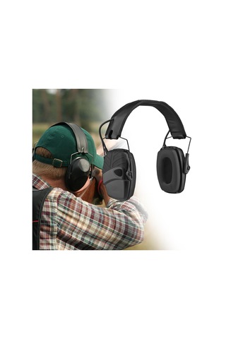 Homyl Kulak Manşonları İnşaat İşitme Koruması Siyah