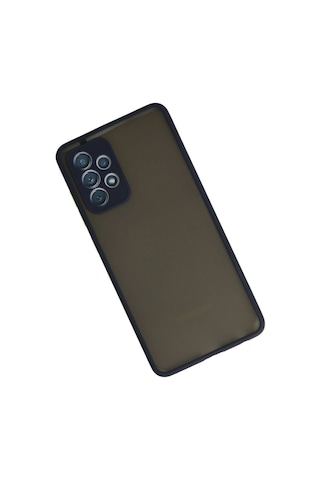 Samsung Galaxy Uyumlu, A72 Kılıf Montreal Silikon Kapak - Lacivert