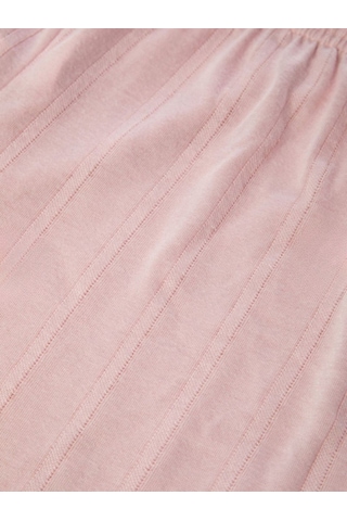 Kadın %100 Pamuklu Yazlık Pijama Alt Pudra