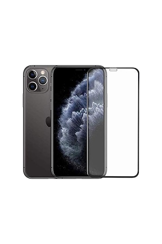 Apple Uyumlu iPhone 11 Pro Fiber Nano Kırılmaz Ekran Koruyucu (458632431)
