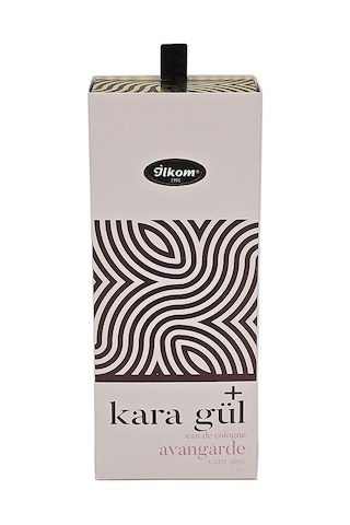İlkom 80 Derece Karagül Cam Şişe Kolonya 250 ML