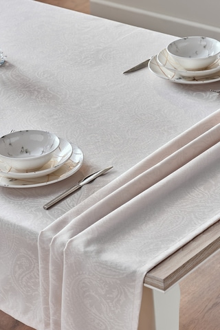 Doqu Home Glory Masa Örtüsü 140x240cm - Bej Bej