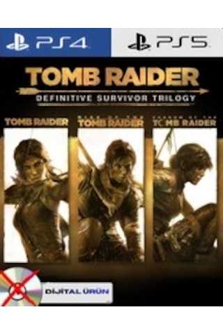 Tomb Raider Definitive Survivor Trilogy Seri Playstation 4-5 Uyumlu Dijital Tomb Raider Definitive Survivor Trilogy Seri Playstation 4-5 Uyumlu Dijital