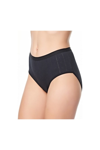 Tutku Bayan Jakarlı Bato Bikini / Külot 12 'li Kombin - 0950 Çok Renkli