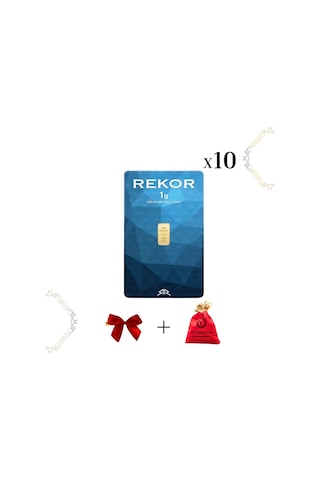 10 Adet 1 Gr 24 Ayar Rekor