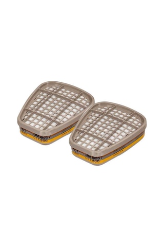 3M 6057 Abe1 Asit, Gaz ve Buhar Maske Filtresi 1 Çift