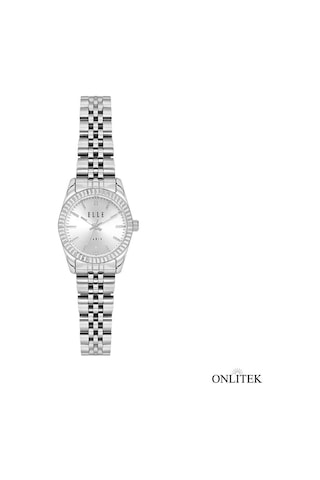 Elle El.1.10010-1 22,5 Mm Kadın Kol Saati Gümüş