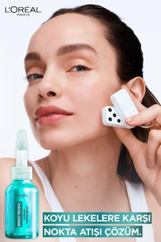 L'Oreal Paris Bright Reveal Koyu Lekelere Karşı Hızlı Etkili Yenileyici Peeling Serum 25 ML