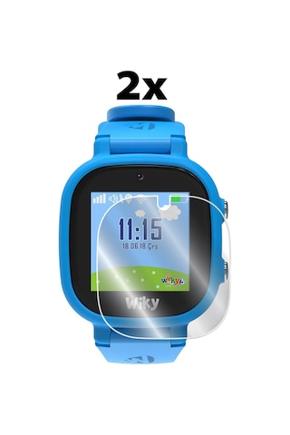 Wiky Watch 5e Çocuk Saati İçin Ipg Hydrogel İnce Tpu Ekran Koruyucu 2 Adet