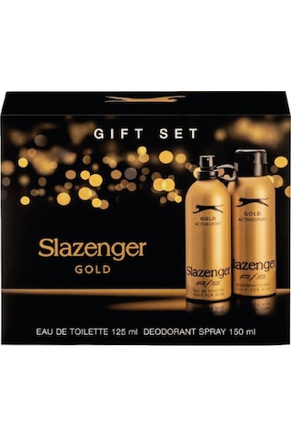 Slazenger Set Edt 125ml+ 150ml Deo Gold