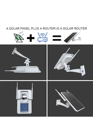 Apronx APX-SR406 Wireless 4G Solar Modem 6W 8 Kullanıcı 12000 mAh